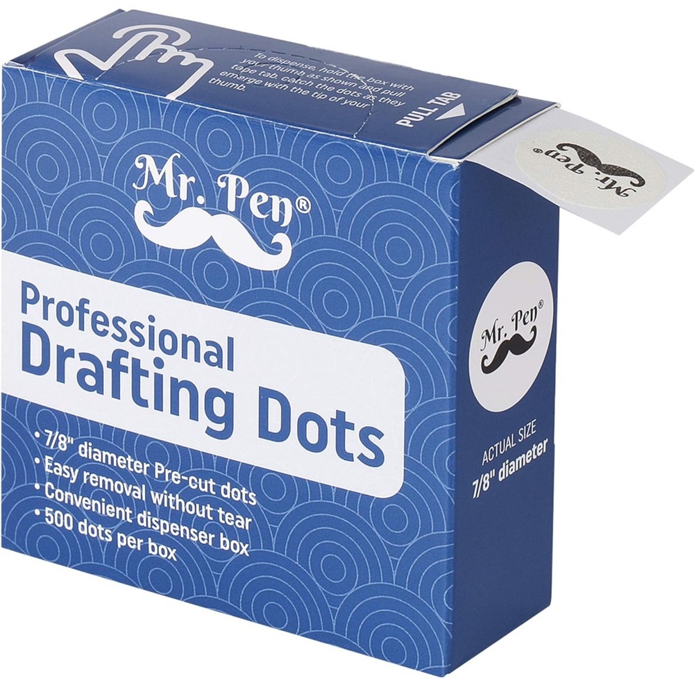 Mr. Pen- Professional Drafting Tape, 500 Pieces Dots, Art Tape,...